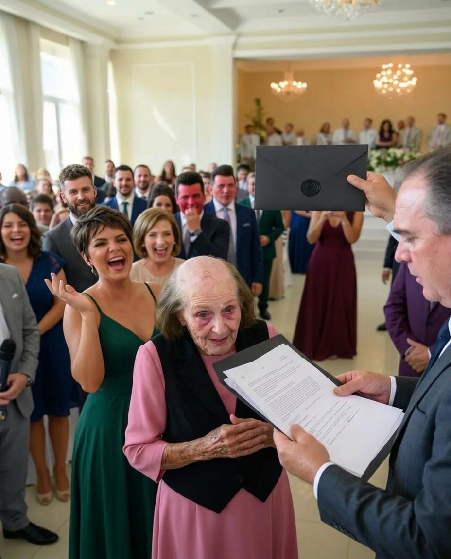 The Bride Ripped Off Her Cancer-Stricken Mother-in-Law’s Wig at the Wedding — Then the Black Envelope Made Her Stop Smiling