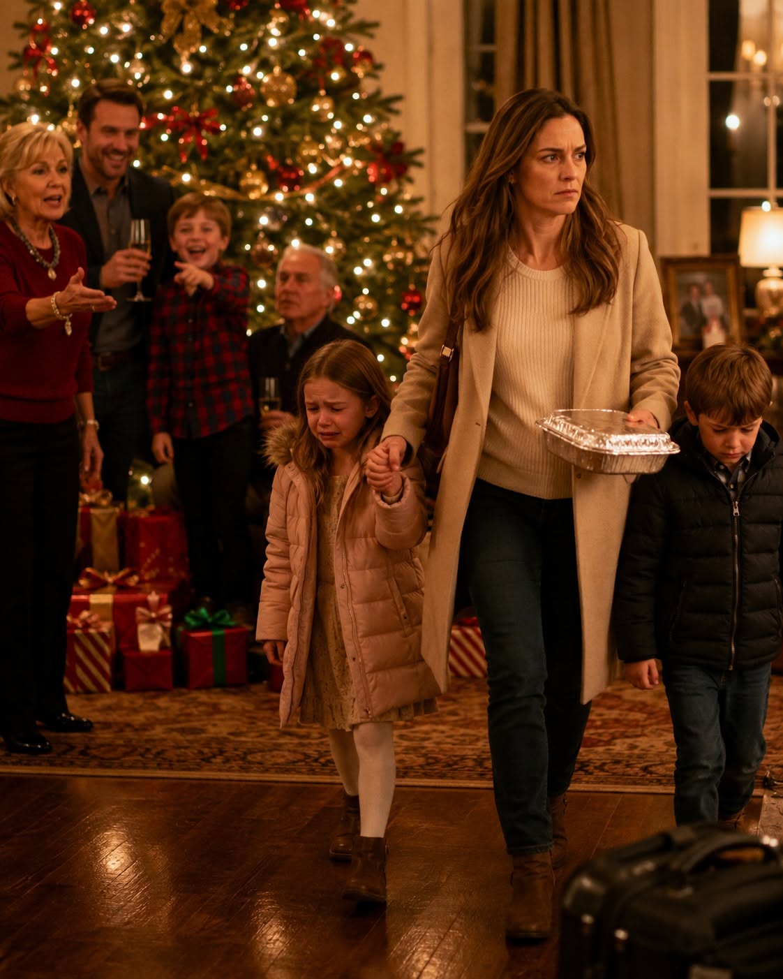 My Family Threw a Gift Box at Me and Said My Children Deserved Nothing — Then the New Year’s Envelope Took Their House