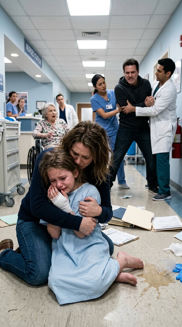 My Husband Said Our Two-Year-Old Fell — Then the ER Nurse Saw His Face and Whispered, “Do Not Let Him Leave With Her”