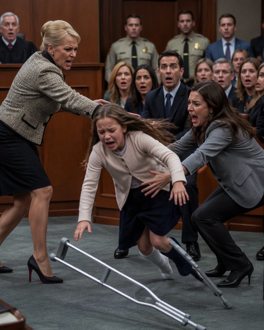 An HOA President Slapped My Disabled Daughter Inside the Courtroom — She Had No Idea I Once Investigated Federal Threats