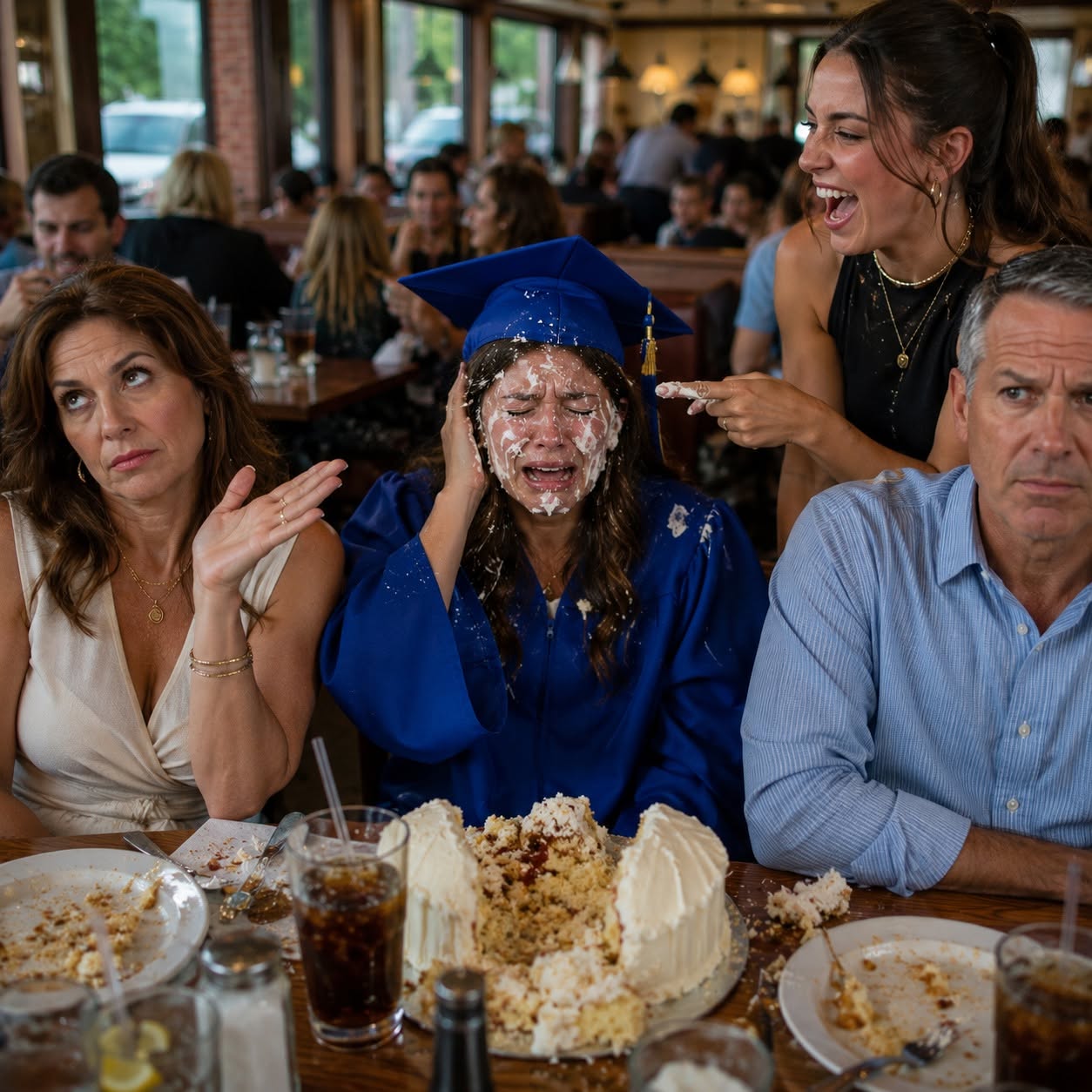 My Sister Smashed My Face Into My Graduation Cake — Then the ER Doctor Found an Older Injury My Family Had Hidden for Years