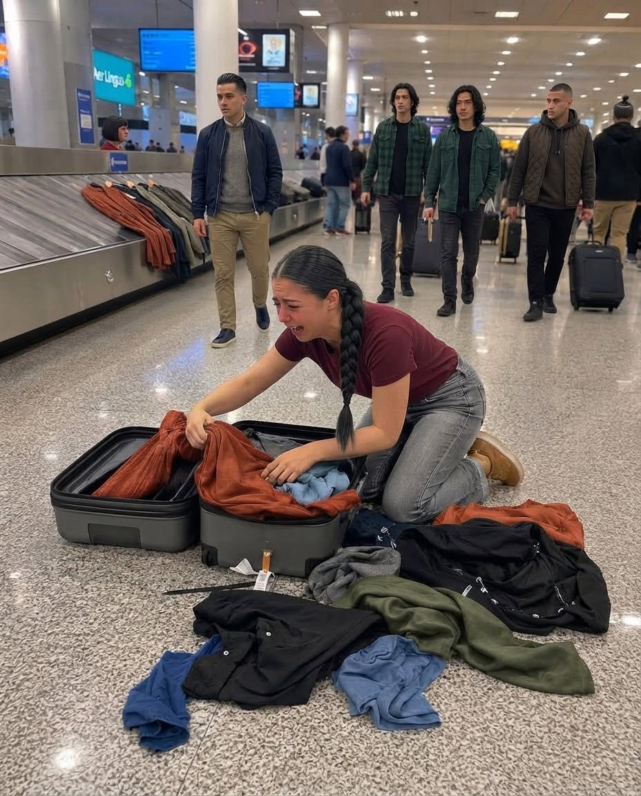 A FIRST-CLASS PASSENGER KICKED OPEN MY LATE HUSBAND'S SUITCASE AT THE AIRPORT—HOURS LATER MY FAMILY WATCHED MY HOUSE BURN LIVE ON THE NEWS
