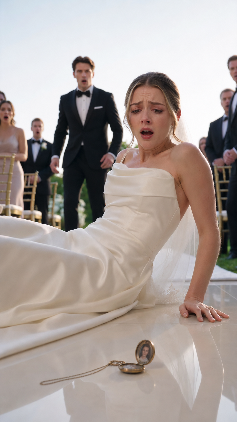She Slapped the Bride and Said She Didn’t Belong — Then the Locket on the Floor Proved She Was Her Lost Daughter