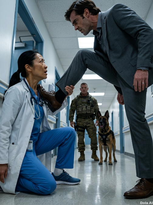 The Hospital Director’s Son Slapped the ER Doctor Outside Trauma Bay 6 — Then He Saw the Former Navy SEAL Recording Everything