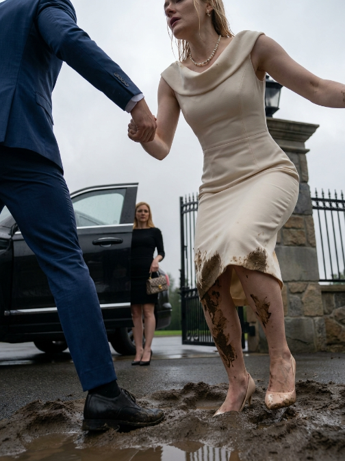 He Left His Wife Face-Down in the Mud — Then Learned She Owned the Empire He Came to Buy