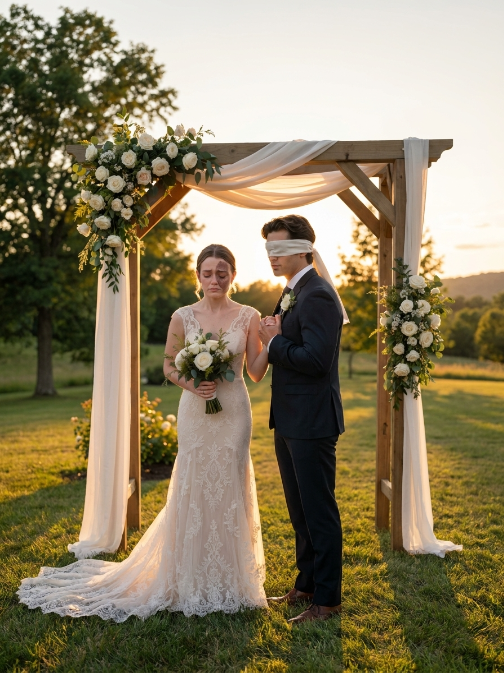They Mocked the Bride’s Birthmark Because Her Groom Was Blind — Then He Raised Her Hand in Front of Everyone