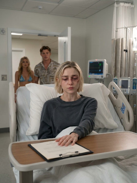 He Walked Into Her Hospital Room With His Mistress on His Phone — Then the Doctor Said She Lost His Child