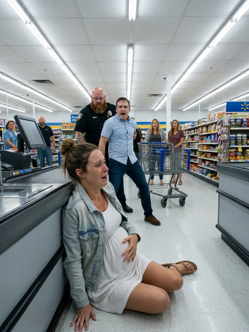 He Slammed His Pregnant Wife Into a Checkout Counter Over a $14 Baby Blanket — Then One Hidden Message Made Him Fear the Camera