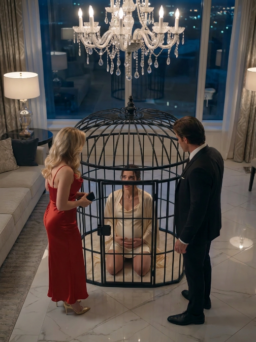 His Mistress Filmed His Pregnant Wife in a Dog Cage — Then the “Helpless” Wife Smiled