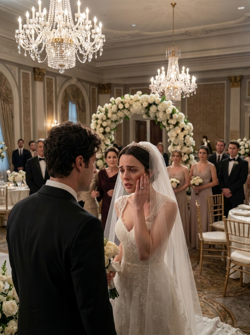 He Slapped His Bride at the Altar — Then She Showed the Contract That Ended His Family