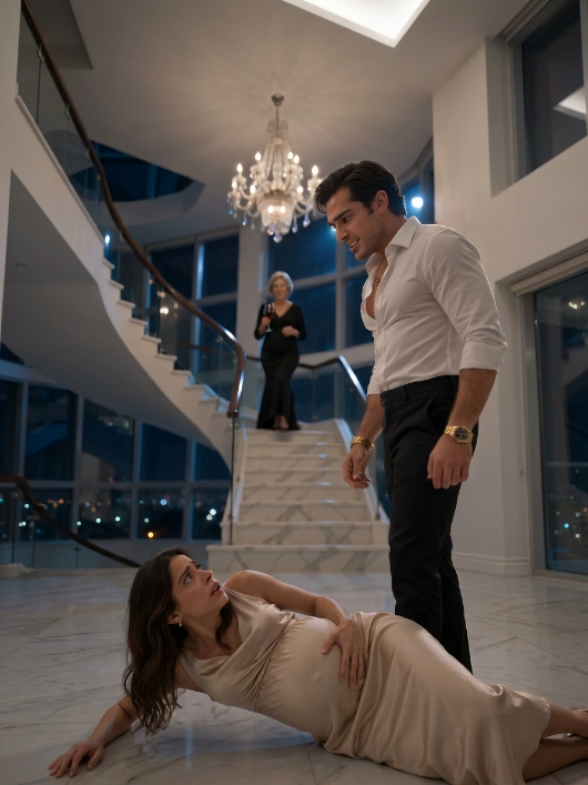 He Slapped His Pregnant Wife in the Foyer — Then Her Father Walked In and Froze the Rivas Empire