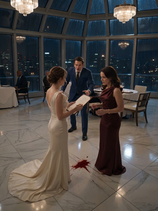 The Mistress Spilled Wine on His Wife’s Dress — Then the Wife Revealed Who Controlled the Family Empire