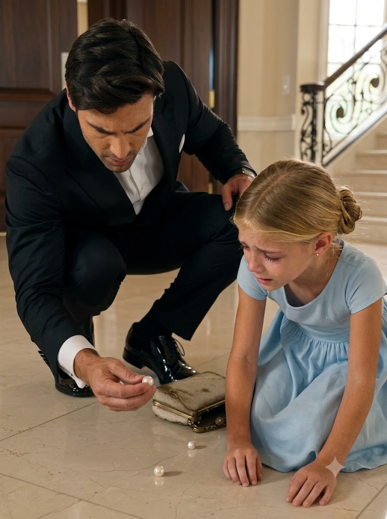 My Fiancée Kicked a Little Girl’s Handbag Across Our Engagement Gala—Then I Recognized One Pearl on the Floor