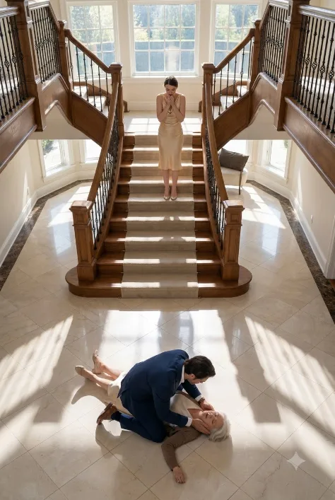 My Fiancée Pushed My Mother Down the Stairs—Then Security Showed Me Why She Needed Her Gone