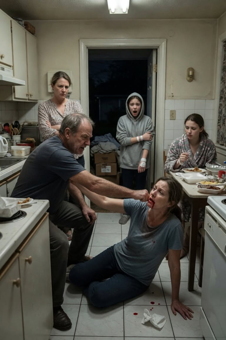 MY FATHER SLAPPED ME TO THE KITCHEN FLOOR AND DEMANDED $2,000 FOR MY SISTER—BUT THE DEED IN MY MANILA ENVELOPE PROVED THEY’D BEEN