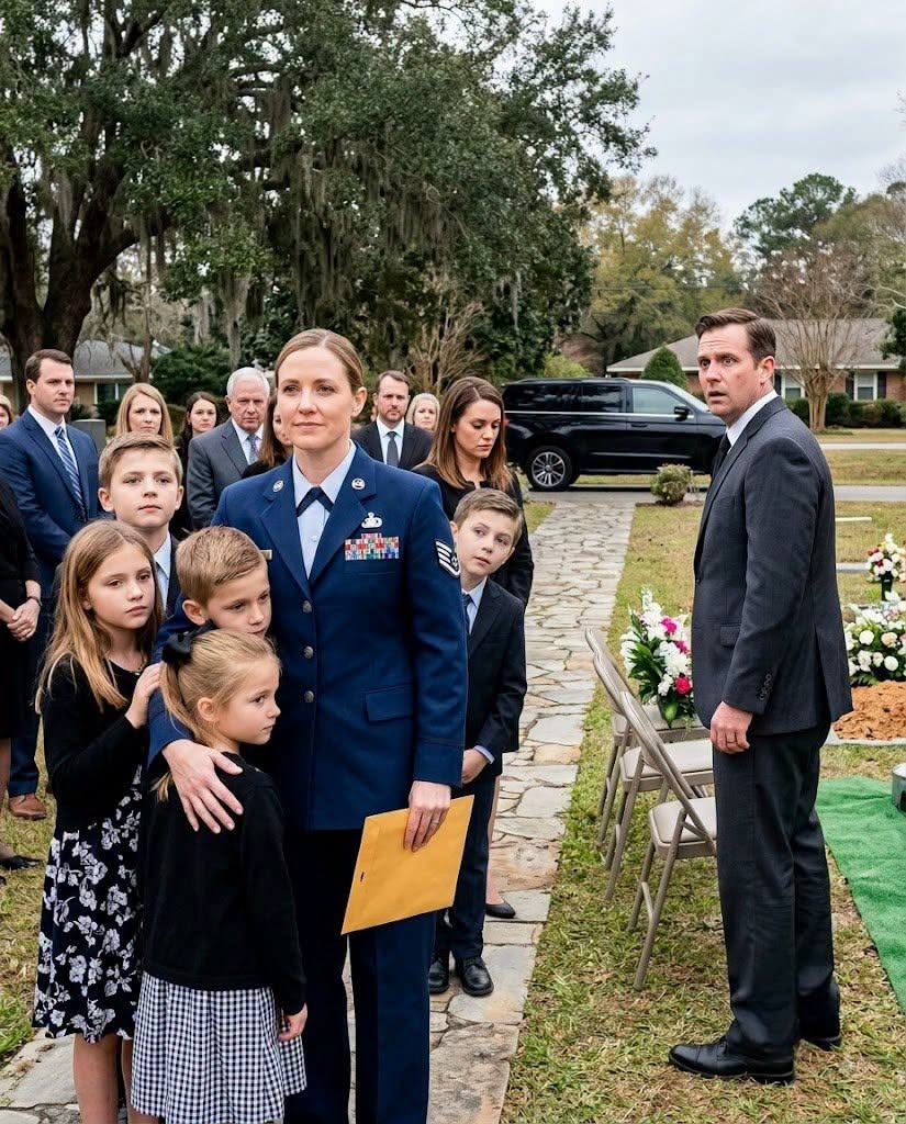 My Ex’s Sister Said My Five Children Didn’t Belong at Grandpa’s Funeral—Then She Saw His Silver Case