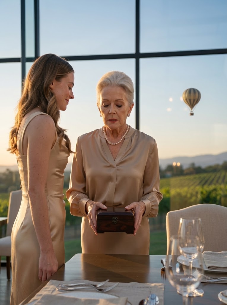My Wife Slapped My Grandmother at Dinner—Then She Put One Mahogany Box on the Table and Exposed the Secret I Had Begged Her to Hide