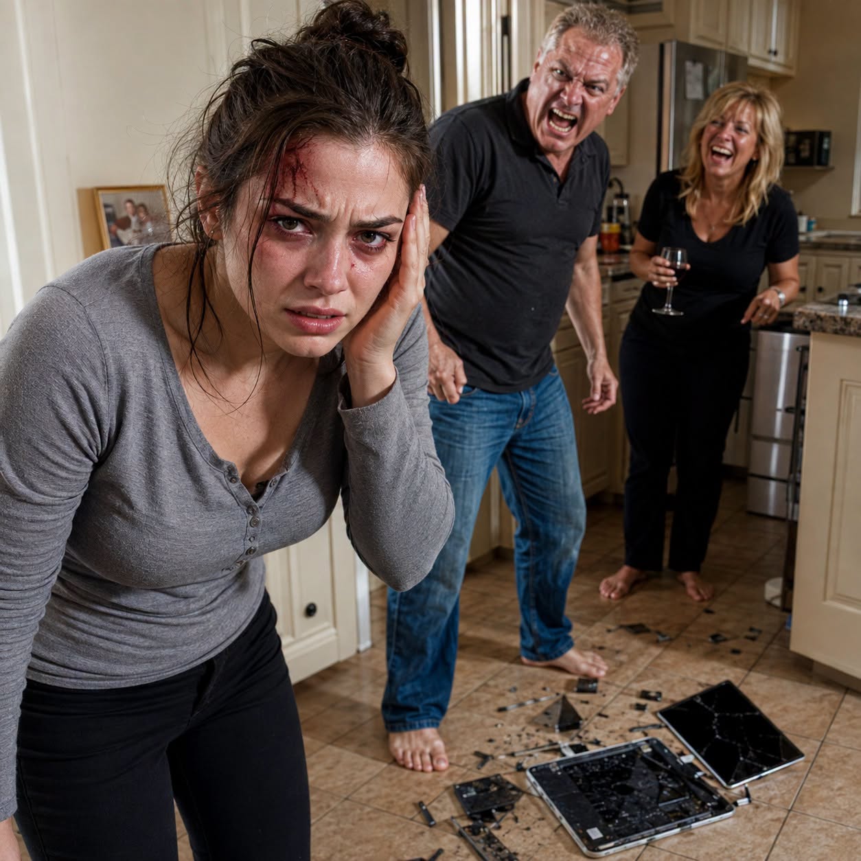 MY FATHER SMASHED MY LAPTOP ACROSS MY FACE—THEN I TOLD HIM HE HAD DESTROYED THE WRONG ONE