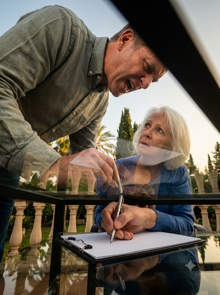 My Son Chained Me to a Patio Chair for My House—Then My Lawyer Told Him the Transfer Was Already Dead
