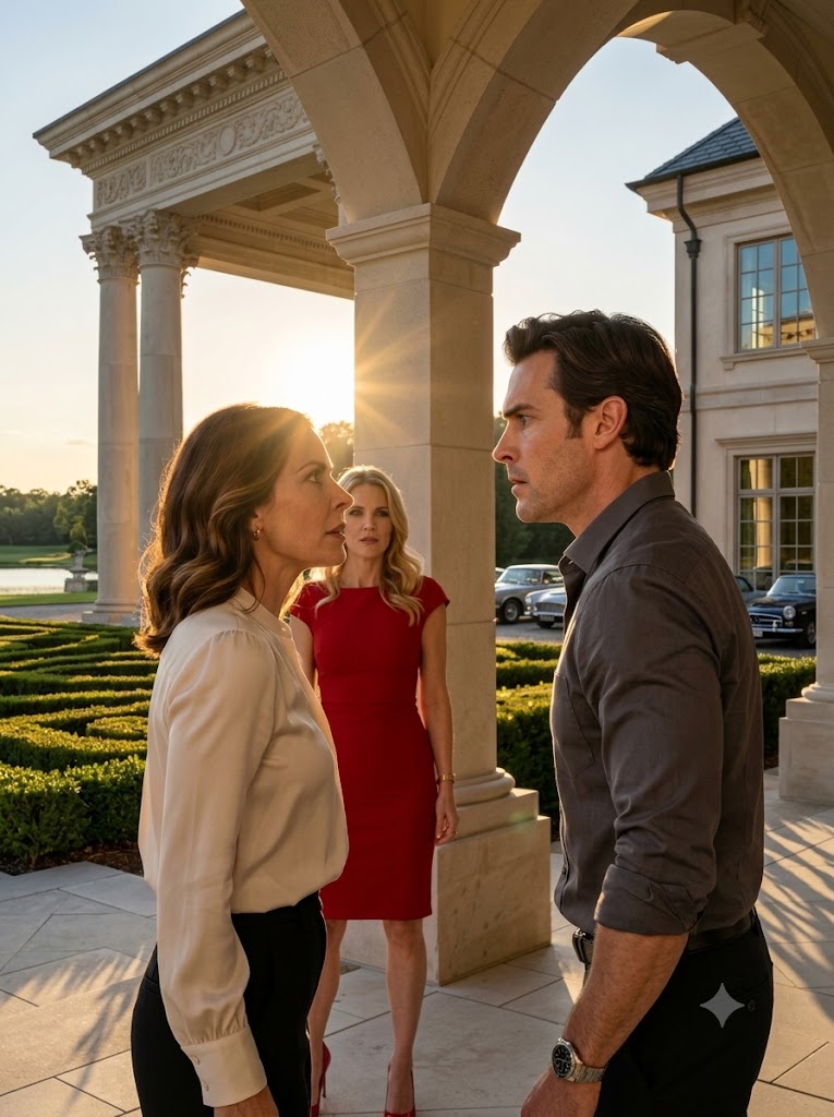 My Husband Shoved Me Down Outside His Country Club—Then the Man He Feared Most Stepped Out of a Black SUV