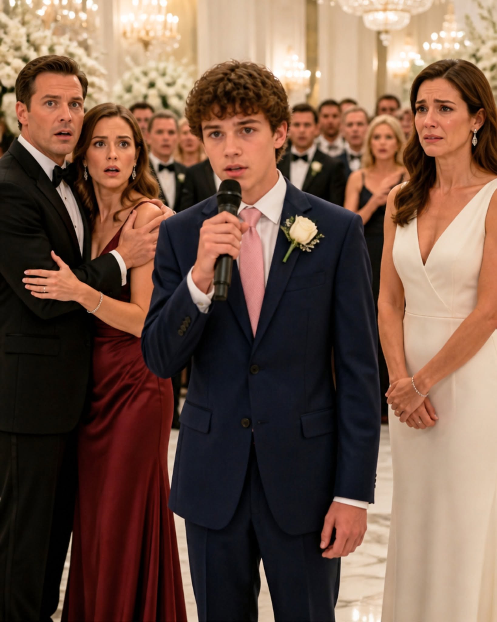 MY HUSBAND KISSED HIS MISTRESS AT A BEVERLY HILLS GALA WHILE I WAS STILL RECOVERING FROM BEING DRUGGED—THEN OUR SON ASKED HER ONE QUESTION ABOUT $68 MILLION