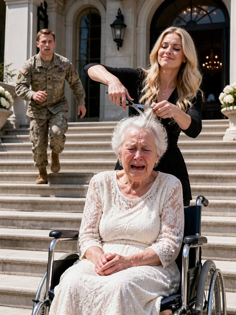 MY FIANCÉE CUT OFF MY ELDERLY MOTHER’S HAIR WHILE I WAS DEPLOYED—THEN I FOUND THE VIDEO SHE RECORDED WHEN SHE THOUGHT I WAS GONE