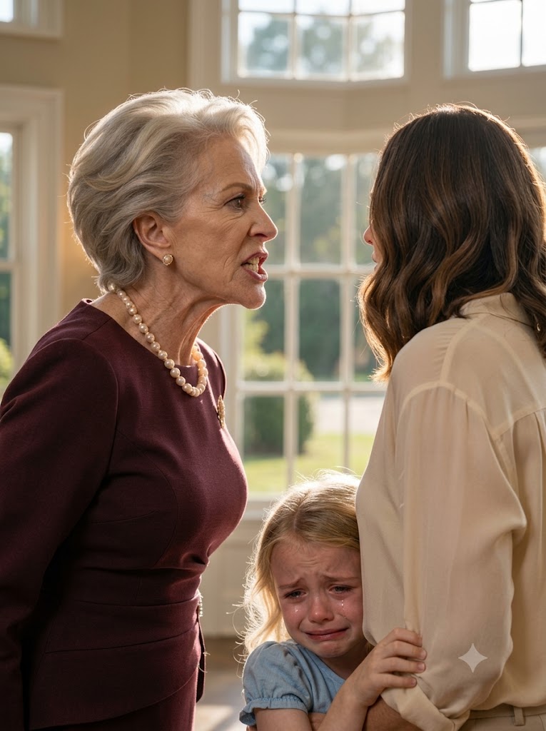 My Mother-in-Law Slapped Me and Threw My Daughter Out of Her Mansion—Then My Father Arrived With the Envelope She Feared