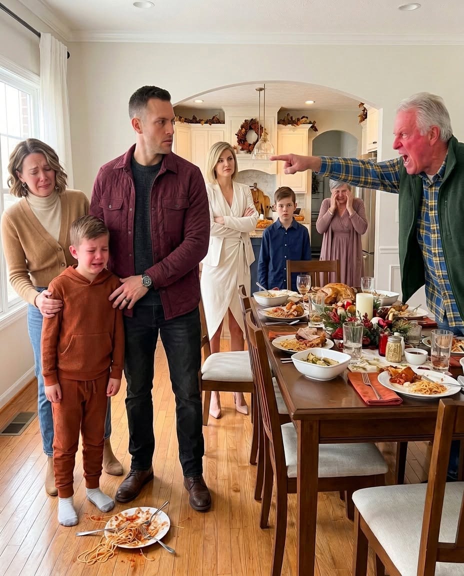 My Father Shoved My Eight-Year-Old Son to the Floor at Thanksgiving—Then I Finally Let Him Believe I Was Leaving for Good