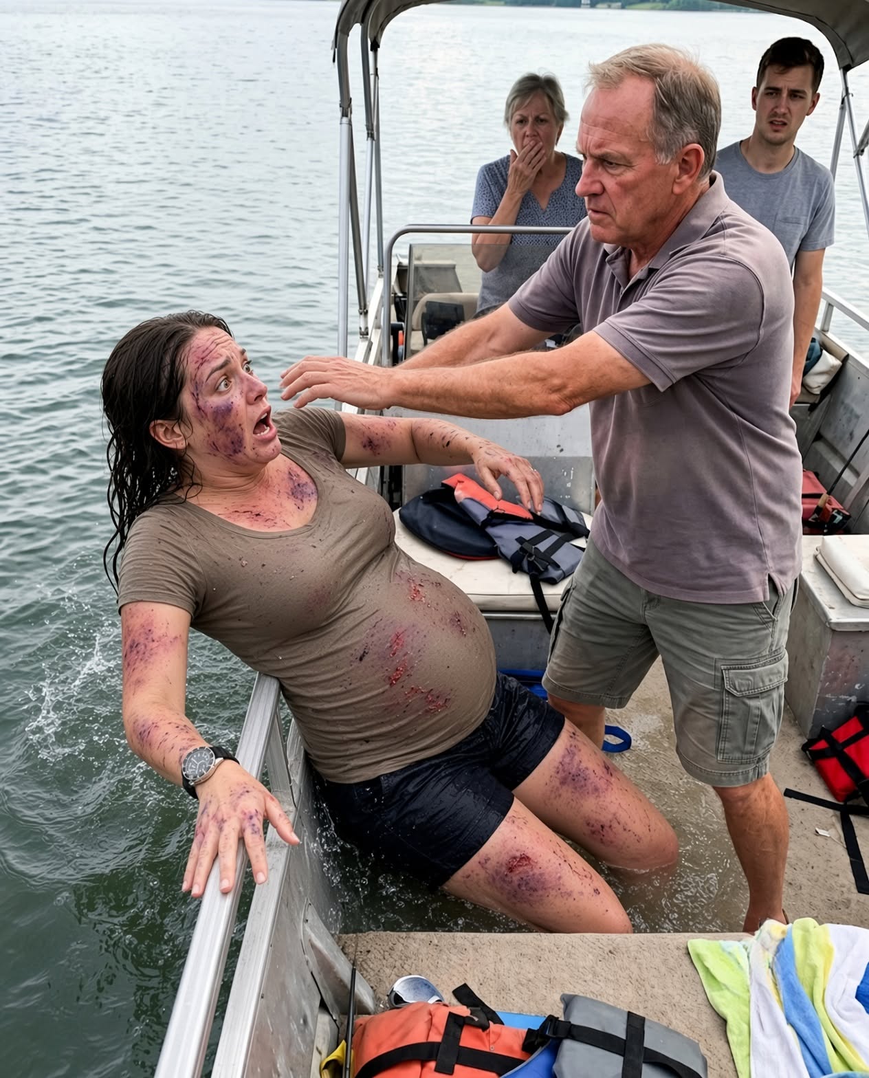 My Father-in-Law Pushed Me Into a Lake While I Was Pregnant—Then My Watch Played Back What They Had Been Hiding