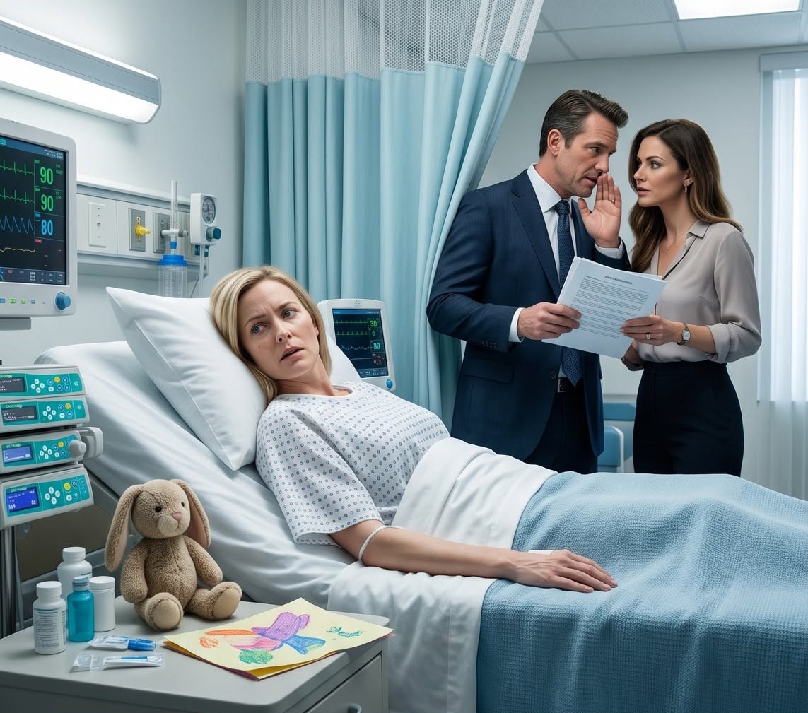 My Husband Called Me an Inheritance Beside My Hospital Bed—Then I Opened My Eyes