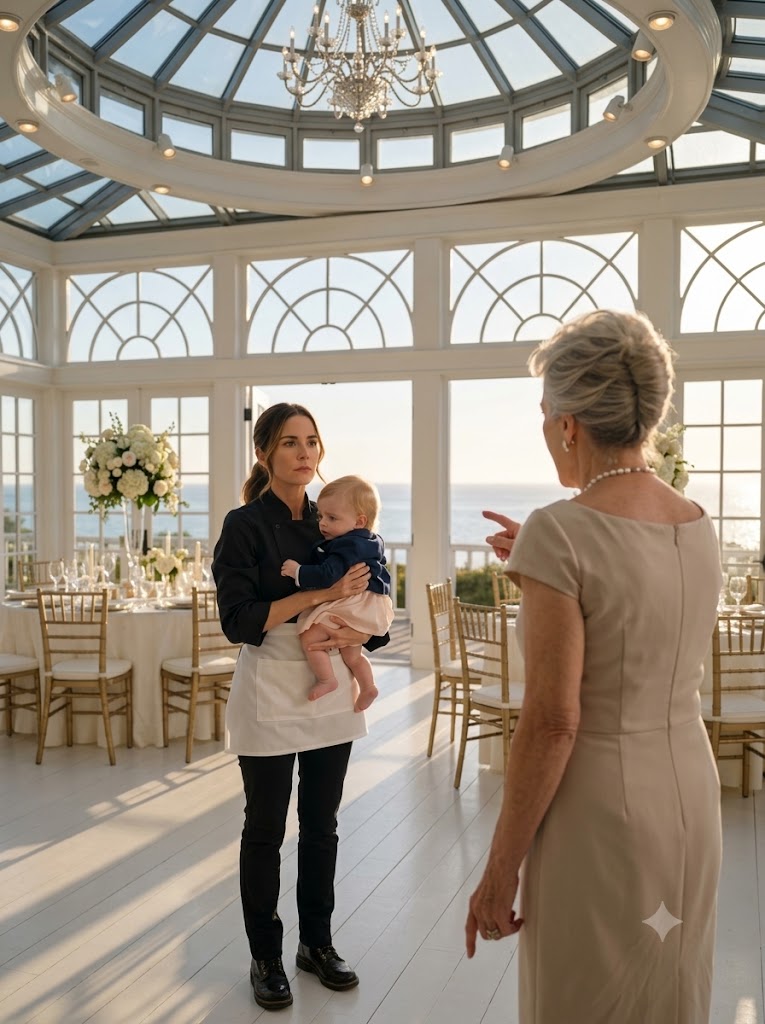 The caterer slapped my nephew at our wedding—then she showed a badge and said one sentence about my sister’s death