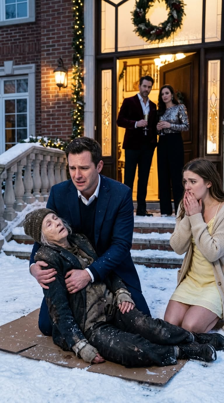 MY BROTHER THREW MY HOMELESS MOTHER INTO THE SNOW—THEN MY HUSBAND'S PHONE EXPOSED THE FRAUD THAT STOLE HER MANSION
