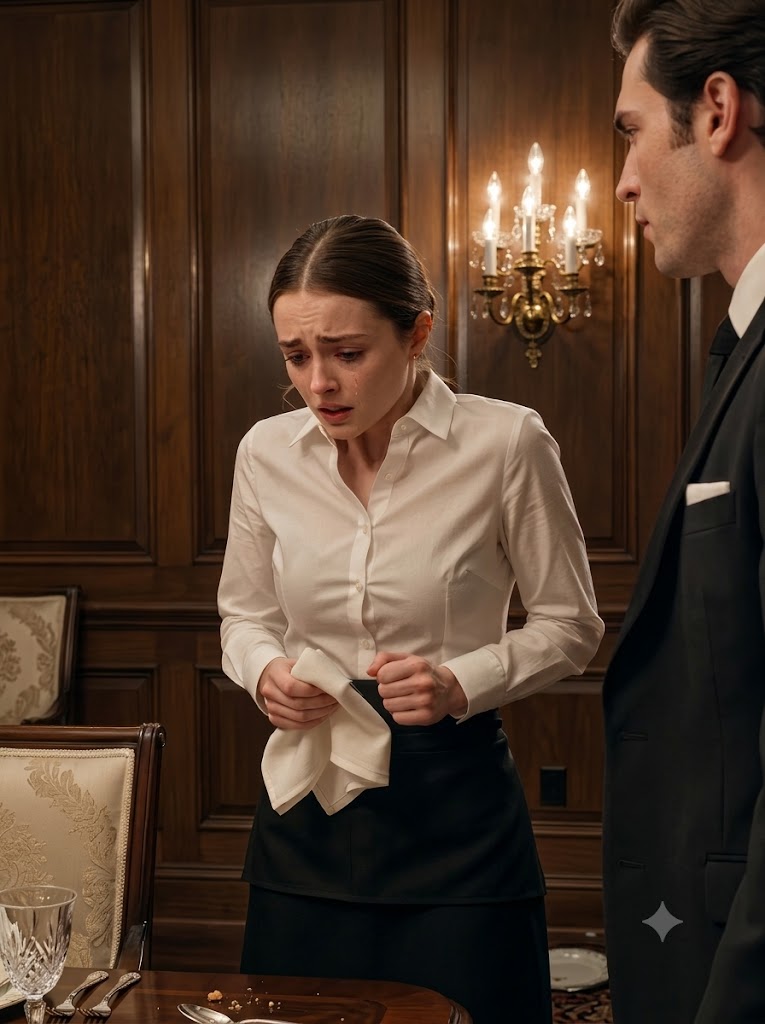 A Wealthy Heir Threw a Dinner Plate at a Waitress—Then She Asked, “Do You Know Who Hired You?”