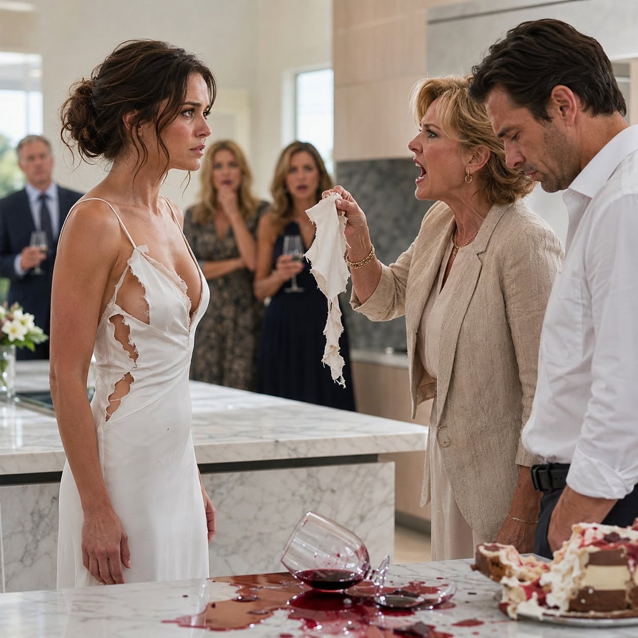 My Mother-In-Law Tore My Dress in Front of Everyone—She Had No Idea What She Had Just Started