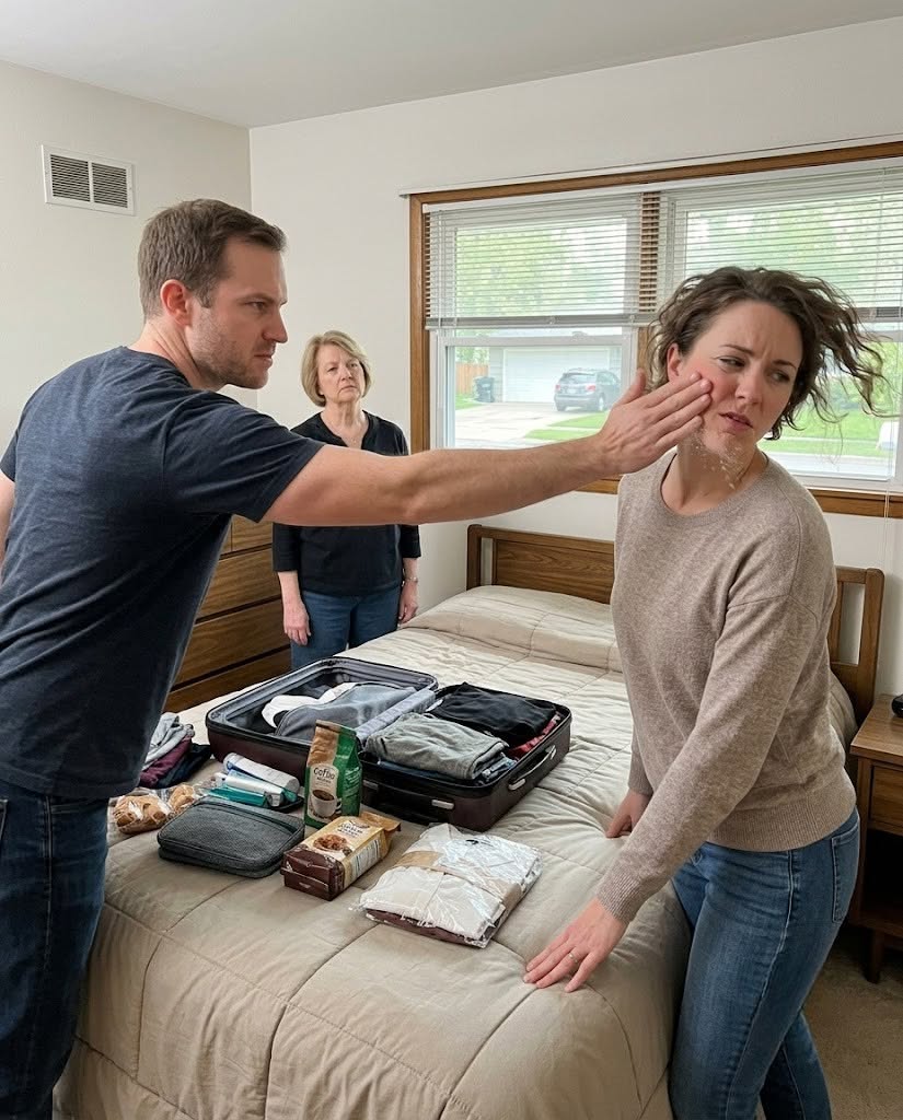 My Husband Slapped Me While His Mother Searched My Suitcase—Then I Found Where Two Years of My Salary Had Gone