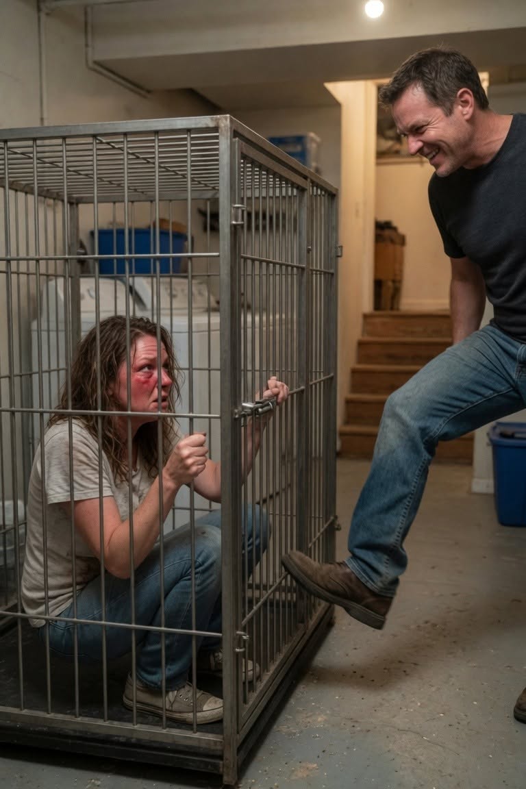 MY HUSBAND SAID NO ONE WOULD EVER HEAR ME BENEATH OUR HOUSE—THEN HIS MOTHER WHISPERED TWO WORDS THAT MADE HIM STOP BREATHING