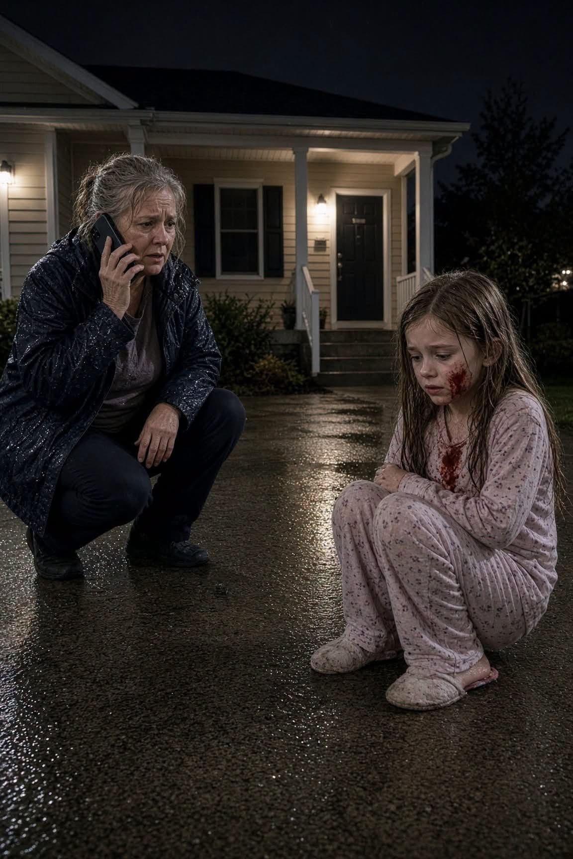 My Neighbor Found My Eight-Year-Old Daughter in the Rain—Then She Begged Not to Go Back Inside