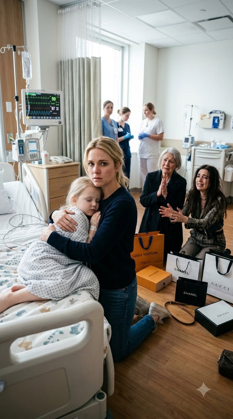 MY MOTHER-IN-LAW ABANDONED MY THREE-YEAR-OLD AT A MALL TO BUY DESIGNER BAGS—THEN CPS PLAYED THE SECURITY FOOTAGE IN HER HOSPITAL ROOM