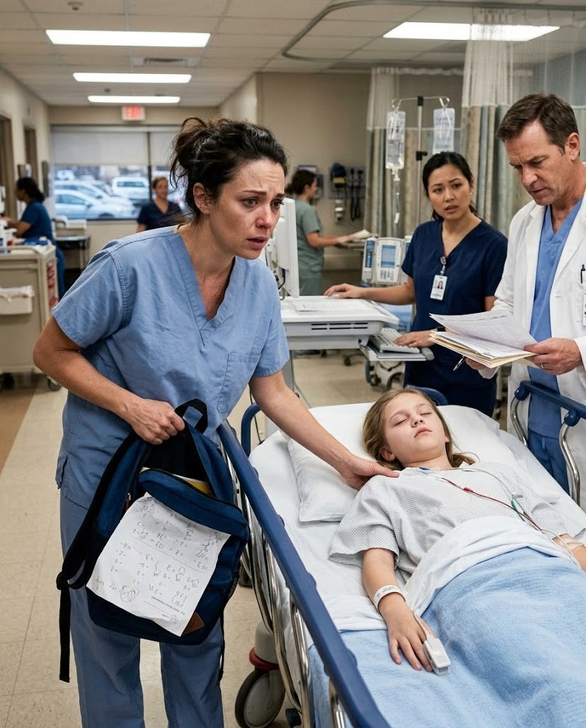 My Daughter Guarded Her Backpack From Her Father—Then the ER Found His Secret
