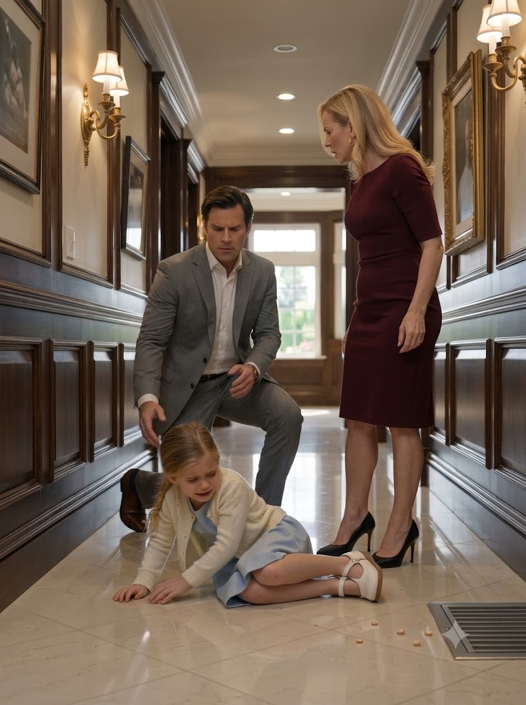 My Nine-Year-Old Daughter Was Feeding Someone Through a Floor Vent—Then a Human Hand Reached Back