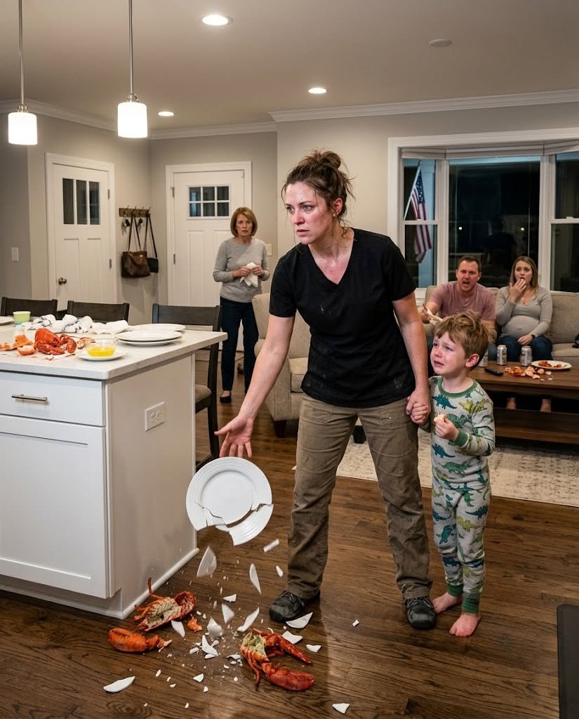 MY MOTHER-IN-LAW ORDERED MY FIVE-YEAR-OLD TO EAT OFF THE FLOOR—SHE HAD NO IDEA WHAT I HAD ALREADY DONE TO THE MONEY