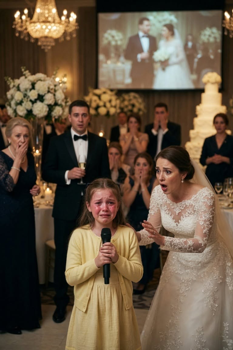 MY SISTER HUMILIATED MY DAUGHTER AT HER MILLION-DOLLAR WEDDING—THEN LILY WALKED ONSTAGE WITH A USB DRIVE NO ONE KNEW EXISTED