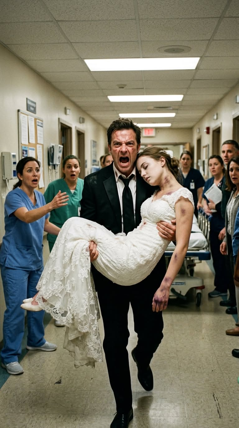 MY BRIDE COLLAPSED ON OUR WEDDING NIGHT—THEN SHE WHISPERED “MY STEPFATHER” BEFORE THE OPERATING ROOM DOORS CLOSED