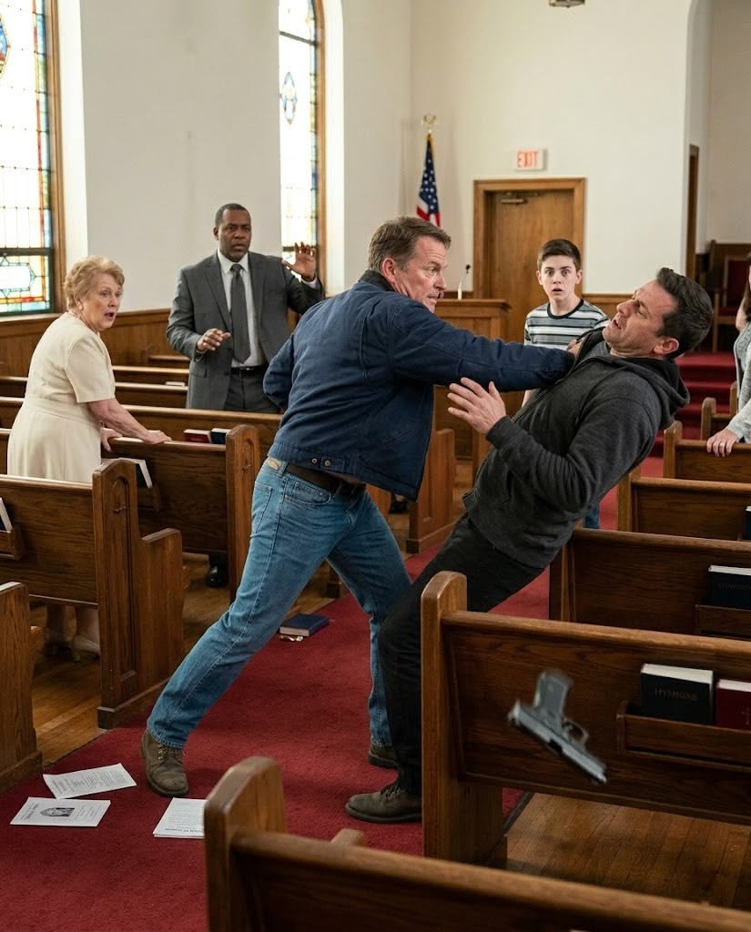 A GUNMAN STORMED INTO OUR CHURCH AND DEMANDED WHAT WAS 'HIS'—THEN HE LOOKED AT MY WIFE AND SAID, 'ASK HER WHAT SHE PROMISED ME.'