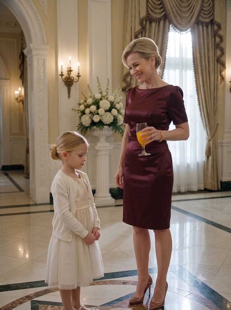A Wealthy Woman Poured Orange Juice Over My Daughter at a Military Charity Gala