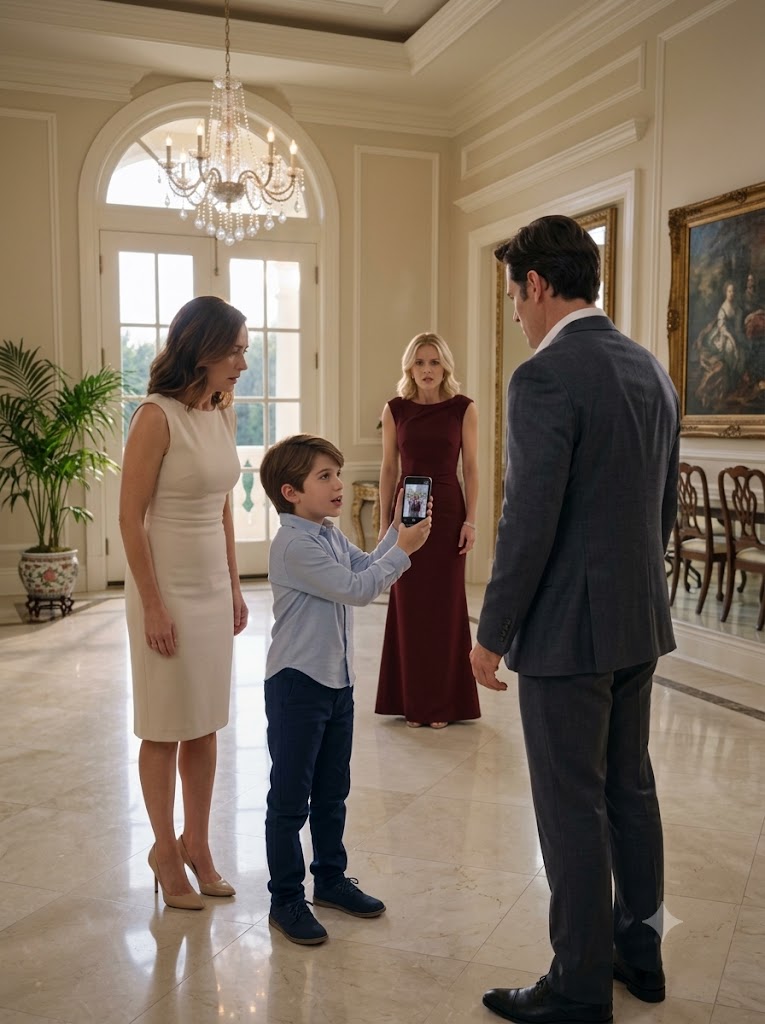 My Son Exposed My Husband’s Former Lover At His Birthday Party—And Her Face Went White When He Said There Was More Than One Video