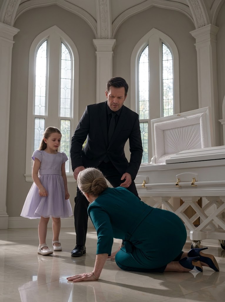 My Son-In-Law Shoved Me Away From My Daughter’s Coffin And Demanded Immediate Cremation—Then My Granddaughter Whispered What