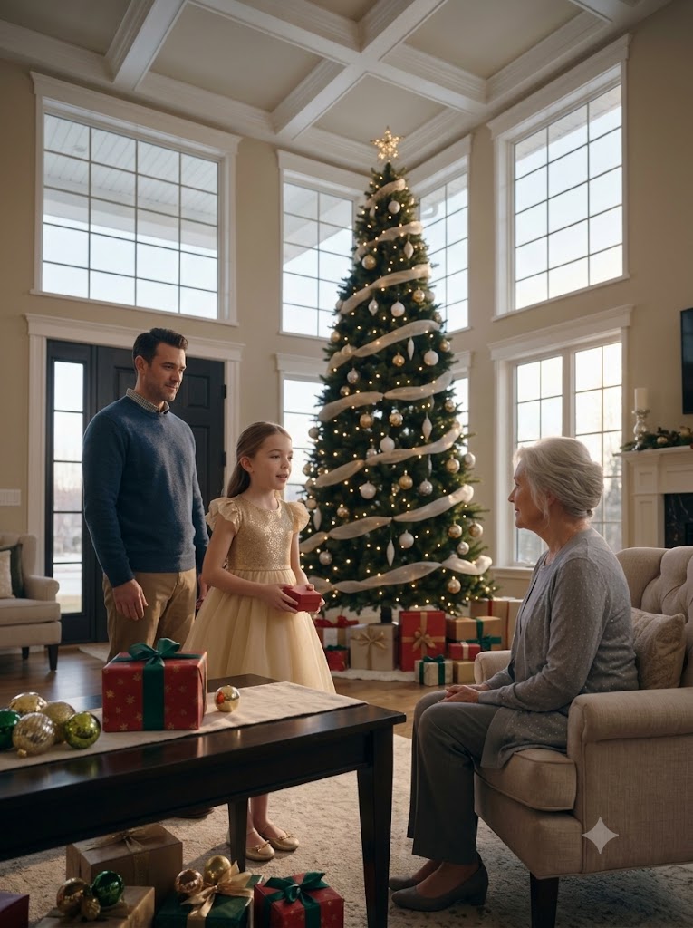 Grandma Handed Me a Cheap Candle on Christmas Morning—Then One Little Red Box Took Everything From Her