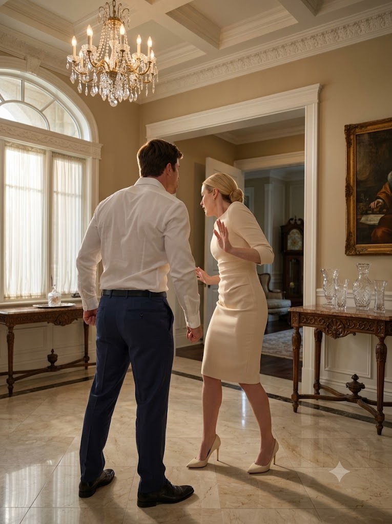 My 6-Year-Old Daughter Screamed, “Dad, Don’t Eat That Cookie!”—And What Happened On The Marble Floor Exposed My Wife