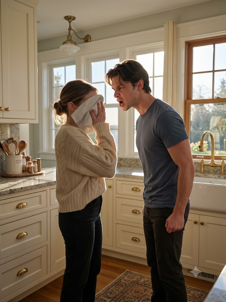 My Husband Threw a Dirty Towel in My Face, Then His Mother Told Me to Pack—And the Suitcase Upstairs Changed Everything